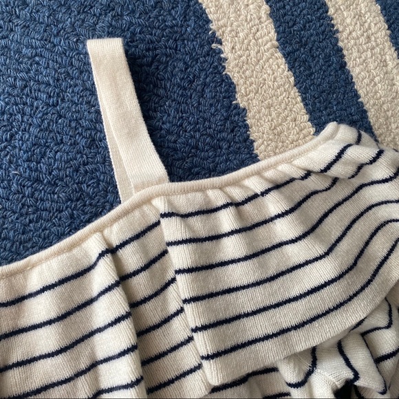 ⚓️ JOIE DELBIN CASHMERE WOOL BLEND CREAM COLD SHOULDER SWEATER! - Picture 7 of 12